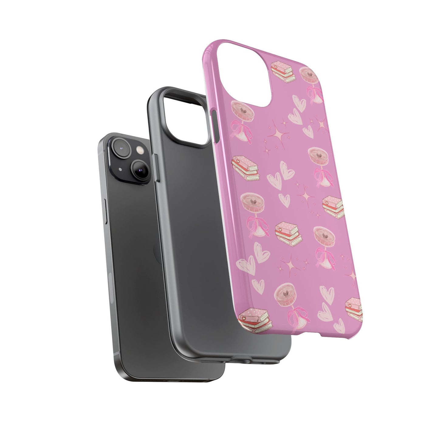 Pink Bookish Espresso Martini Phone Case