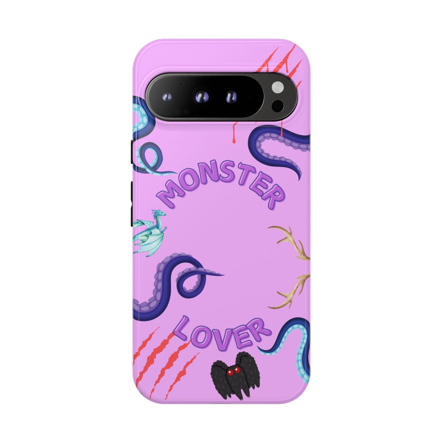 Monster Lover Purple Phone Case