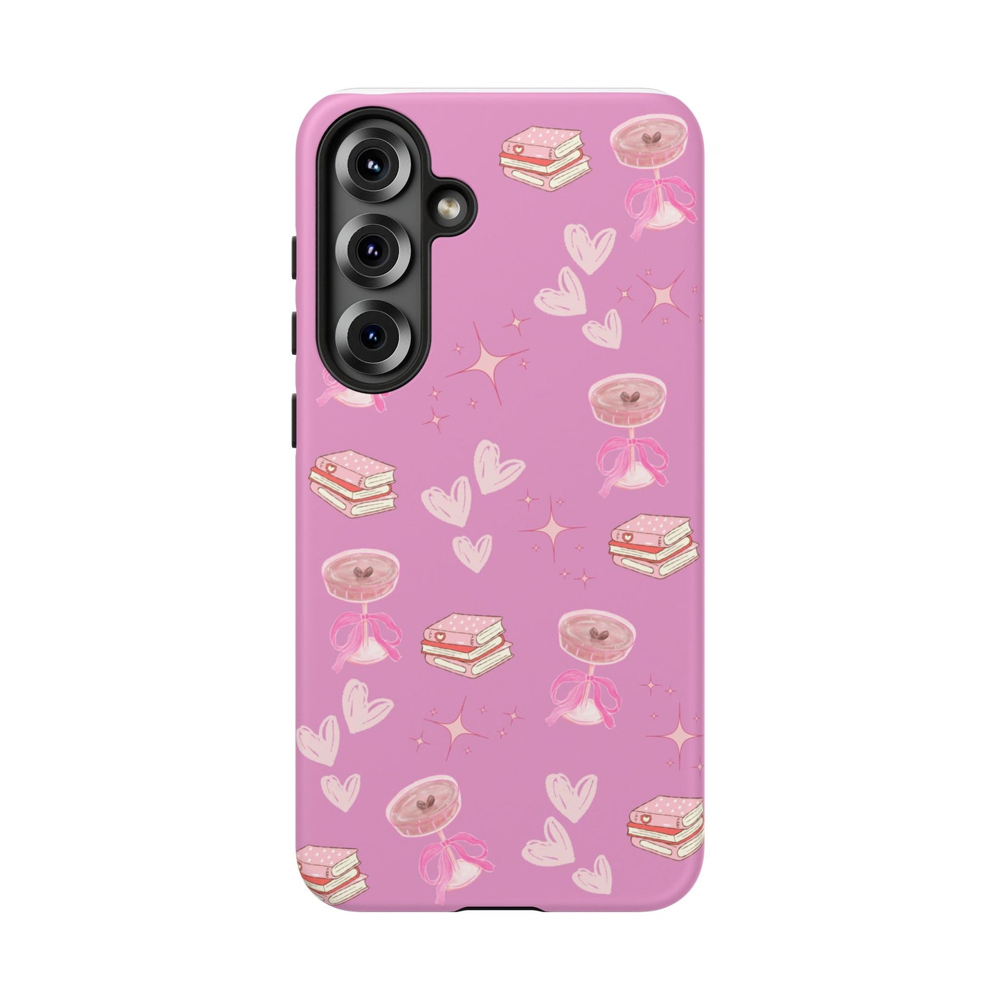 Pink Bookish Espresso Martini Phone Case
