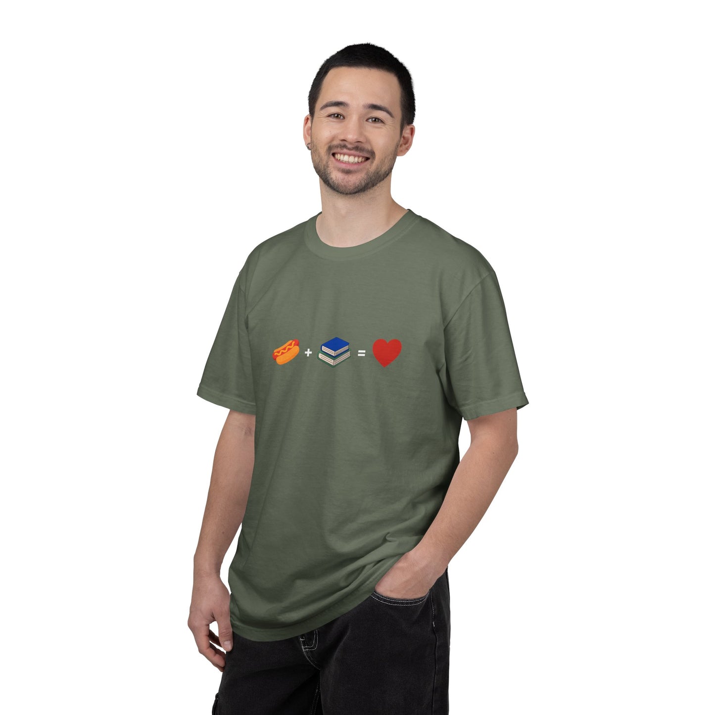 Bookish Hot Dog Tee