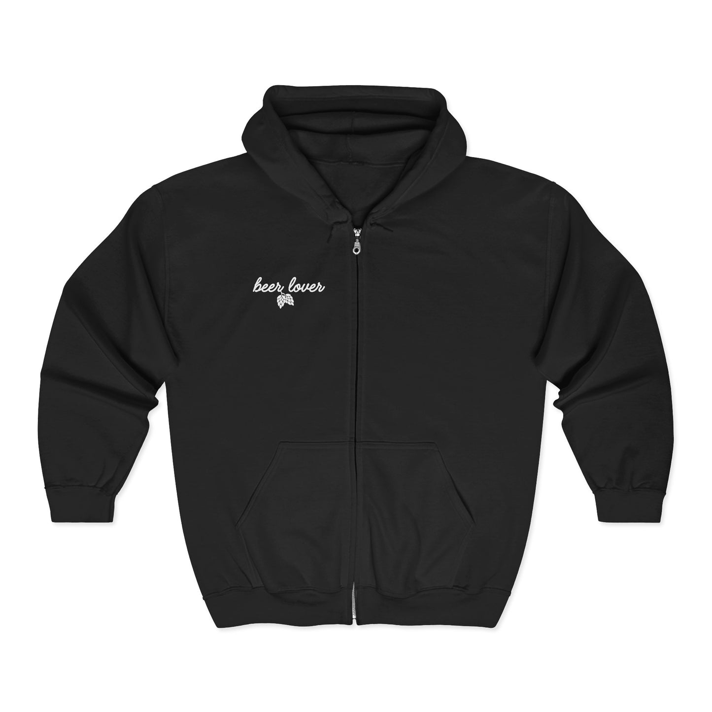 Beer Lover Zip Hoodie