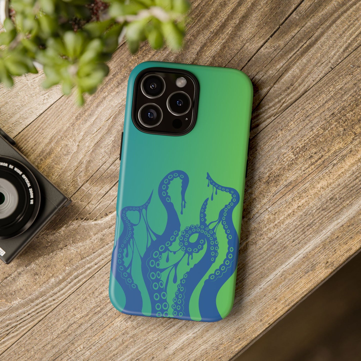 Blue Tentacle Phone Case