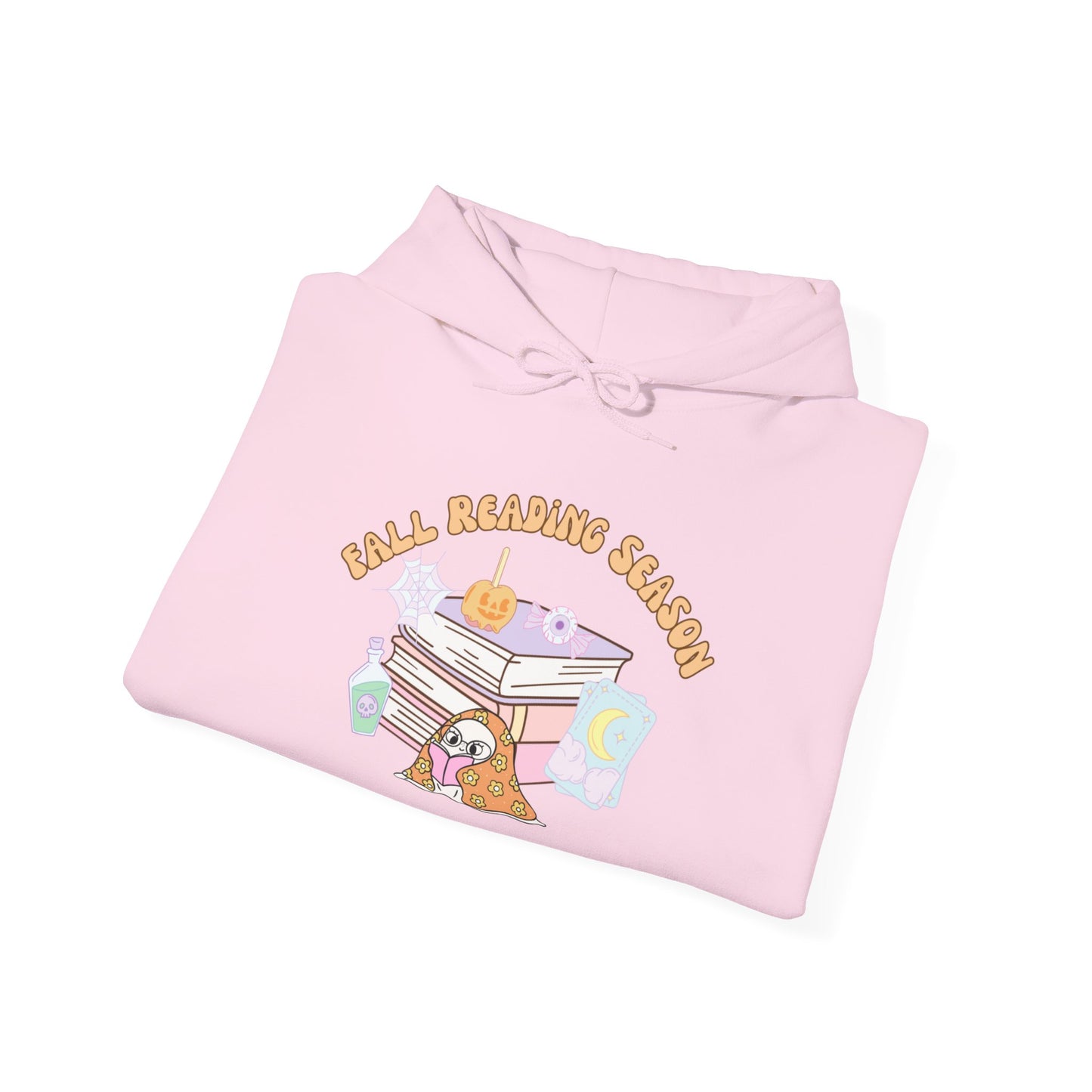 Fall Reading Season Pastel Hoodie