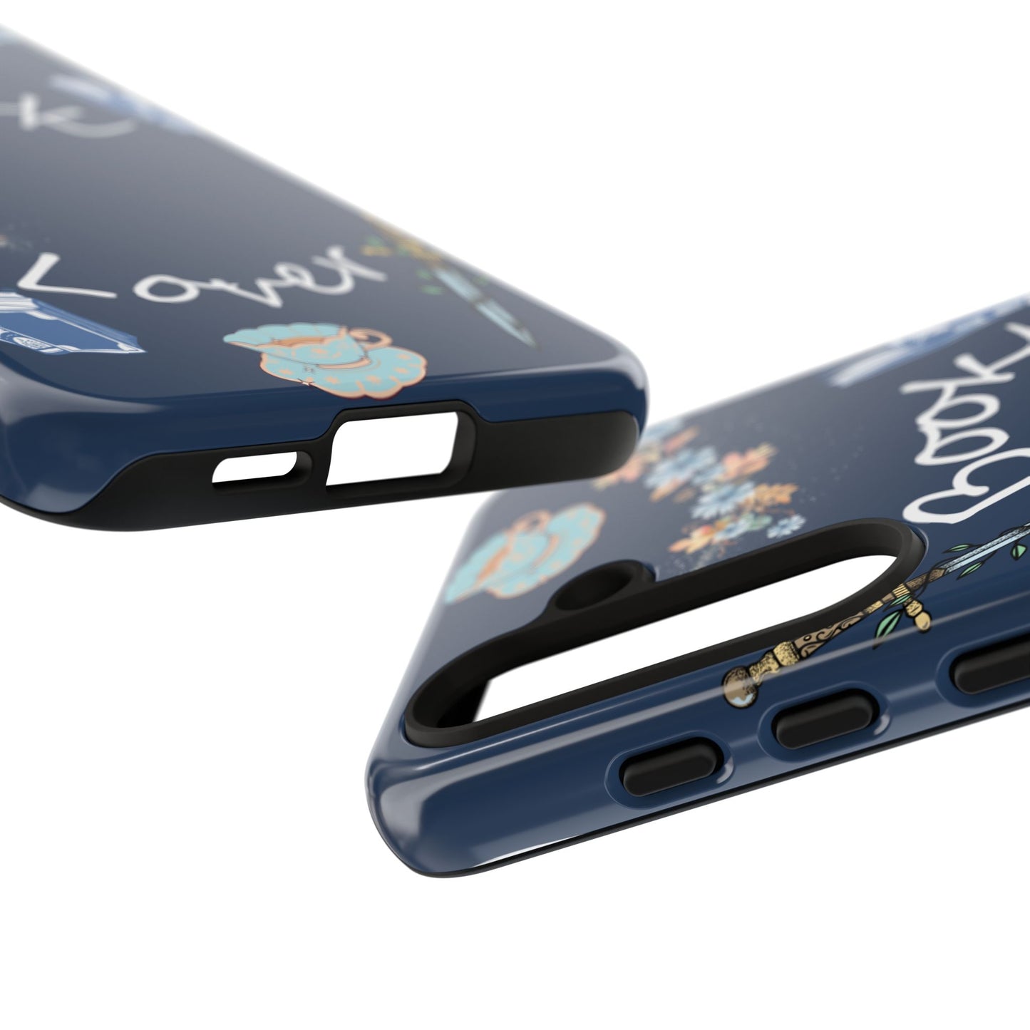 Book Lover Navy Phone Case