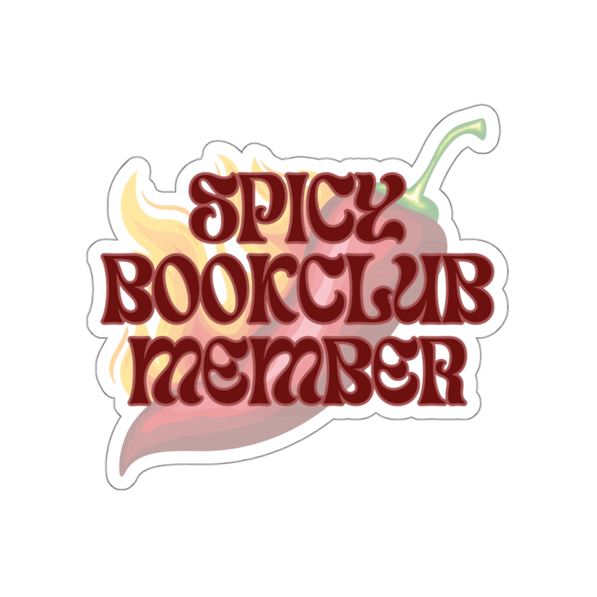 Spicy Bookclub Sticker