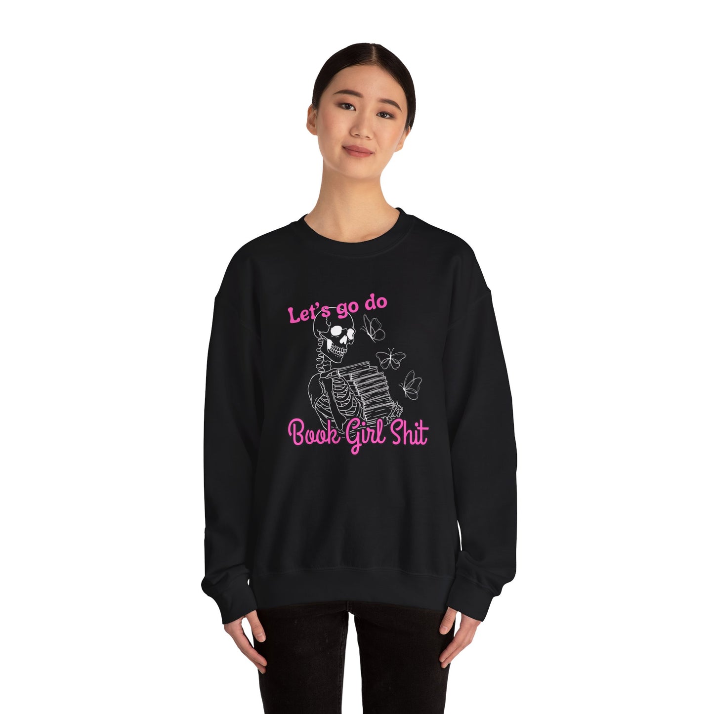 Book Girl Shit Crewneck