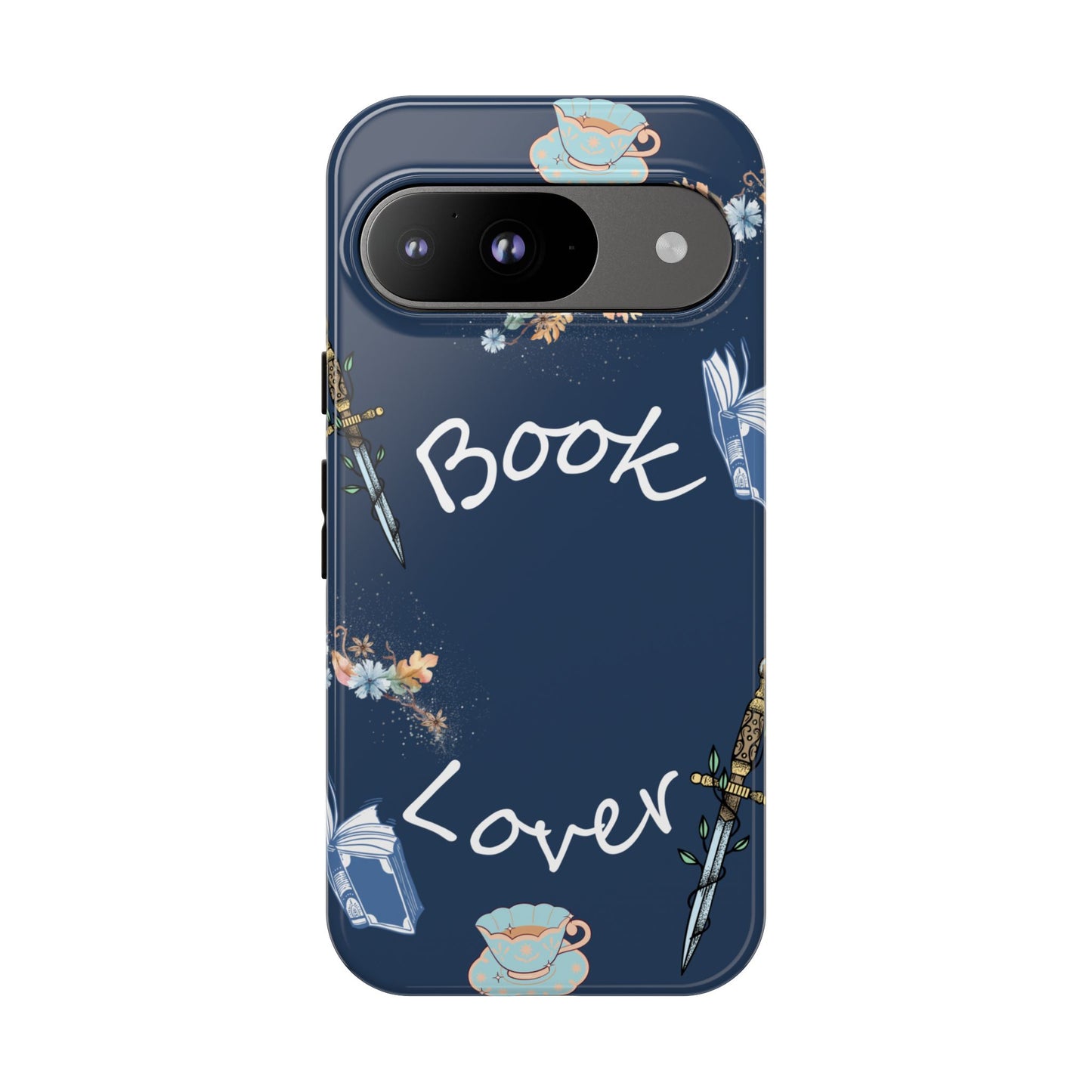 Book Lover Navy Phone Case