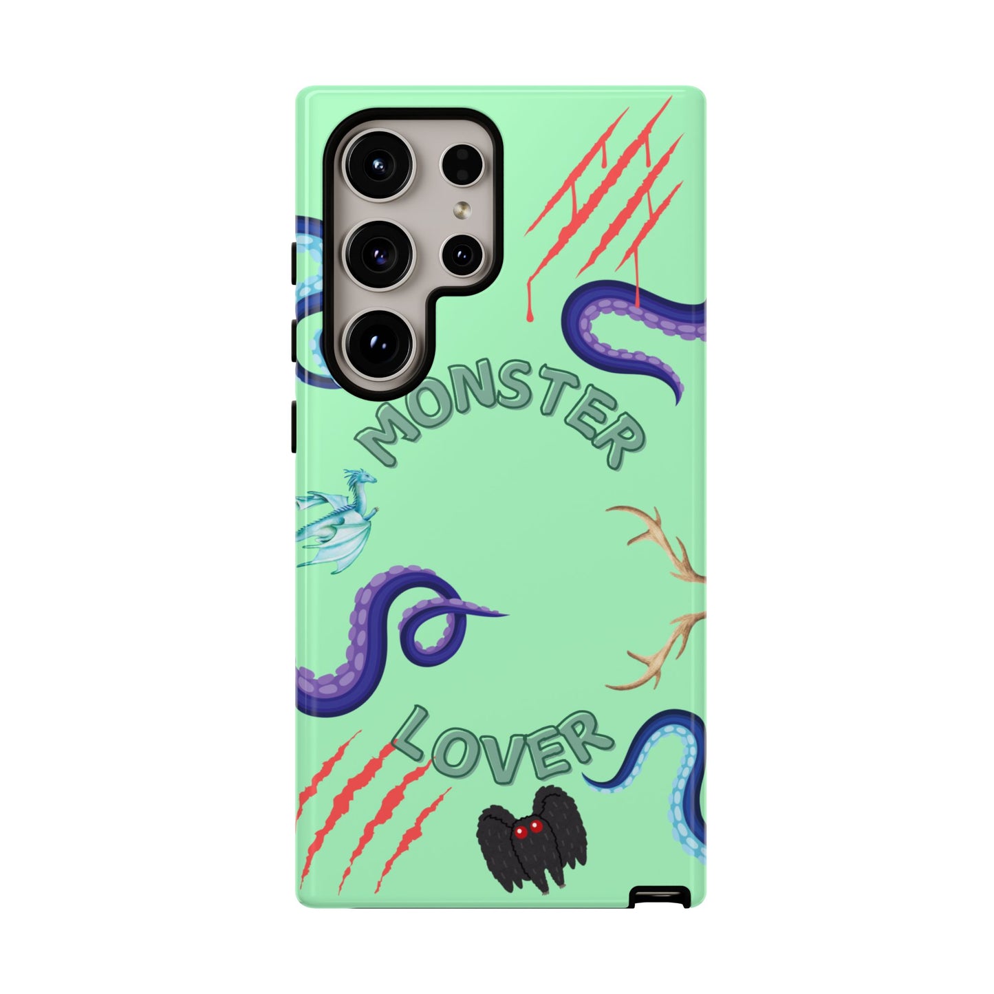 Monster Lover Mint Phone Case