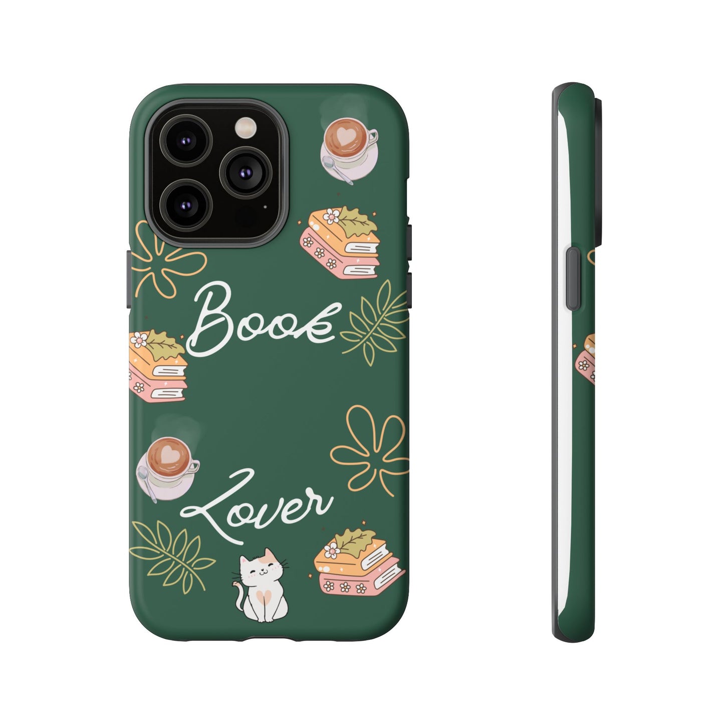 Book Lover Green Phone Case