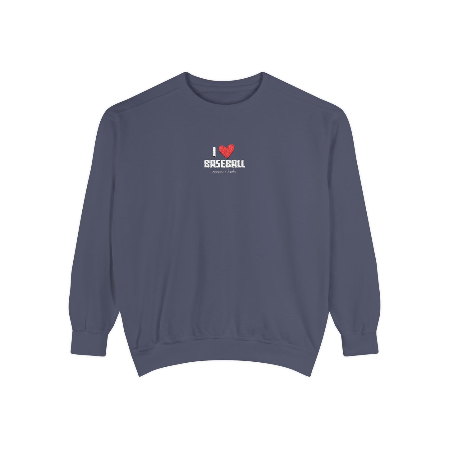 I Heart Baseball Embroidered Crewneck