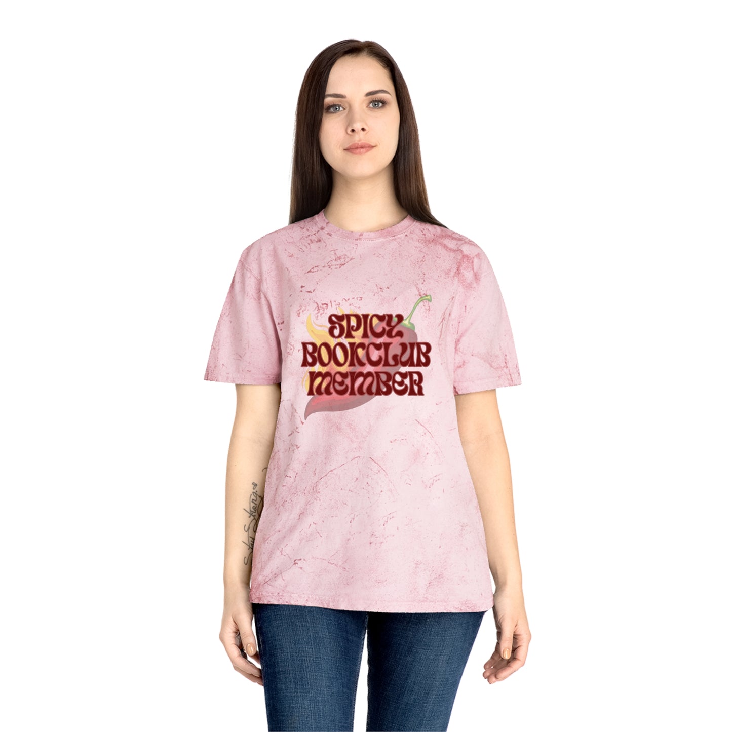 Spicy Bookclub Tiedye Tee