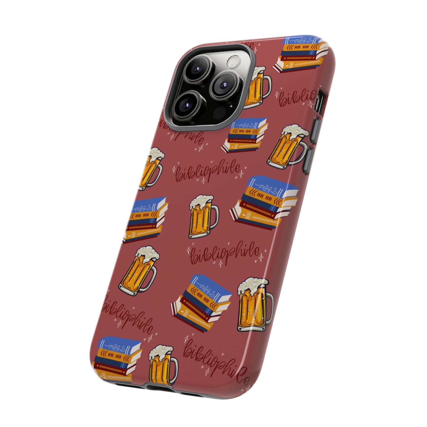Bibliophile Beer Phone Case