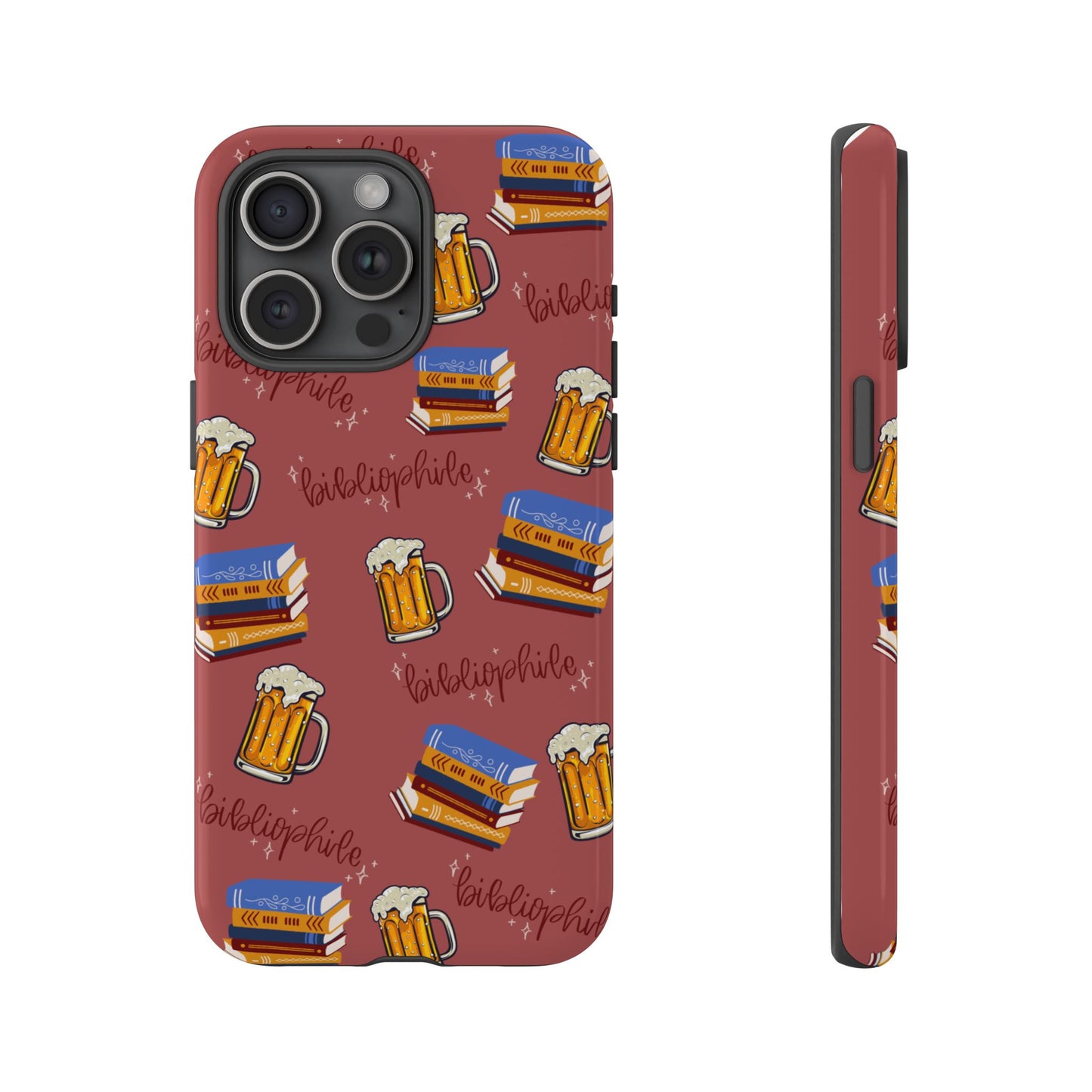Bibliophile Beer Phone Case