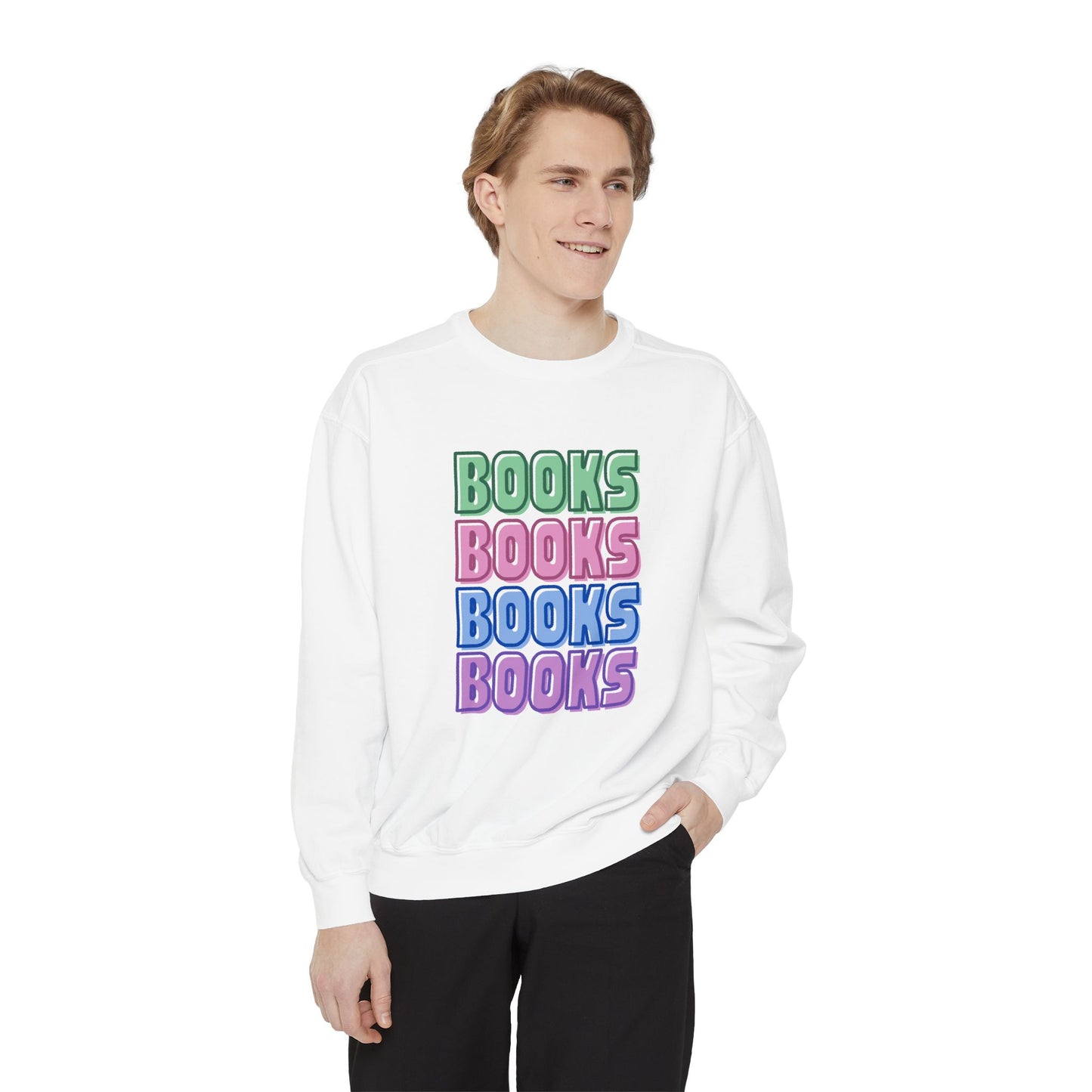Books Stack Sweatshirt