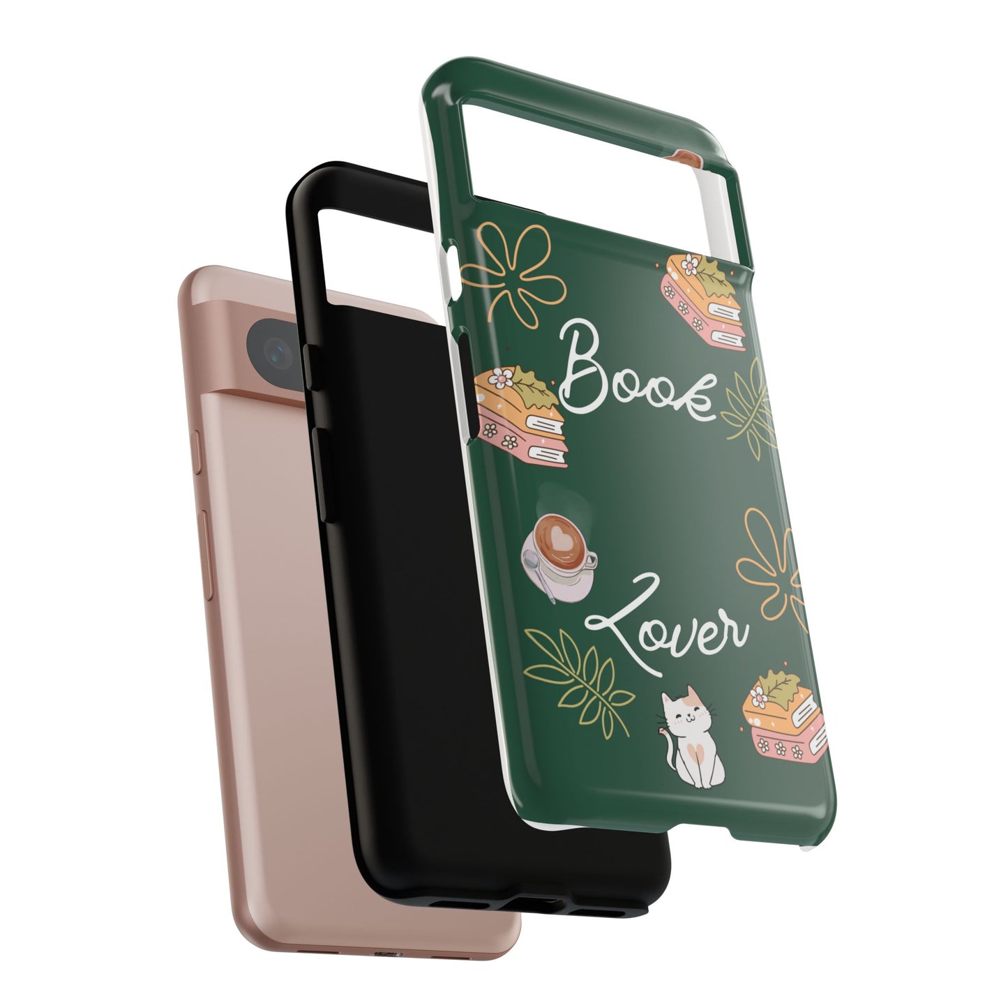 Book Lover Green Phone Case