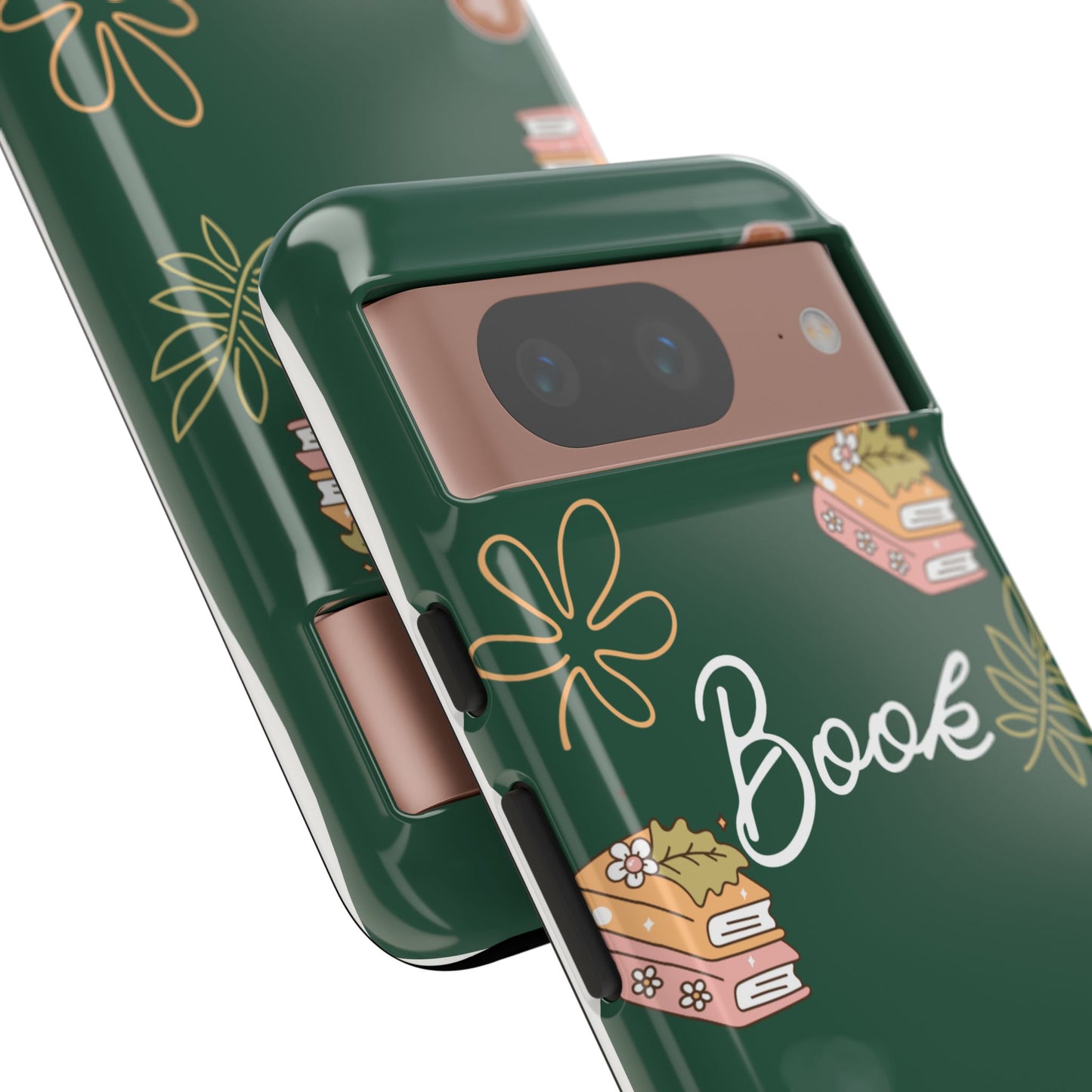 Book Lover Green Phone Case