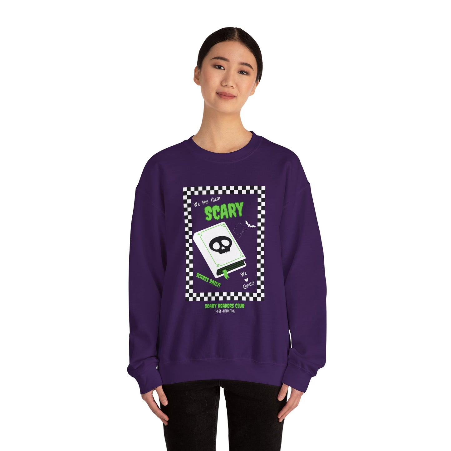 Scary Readers Club Ad Crewneck