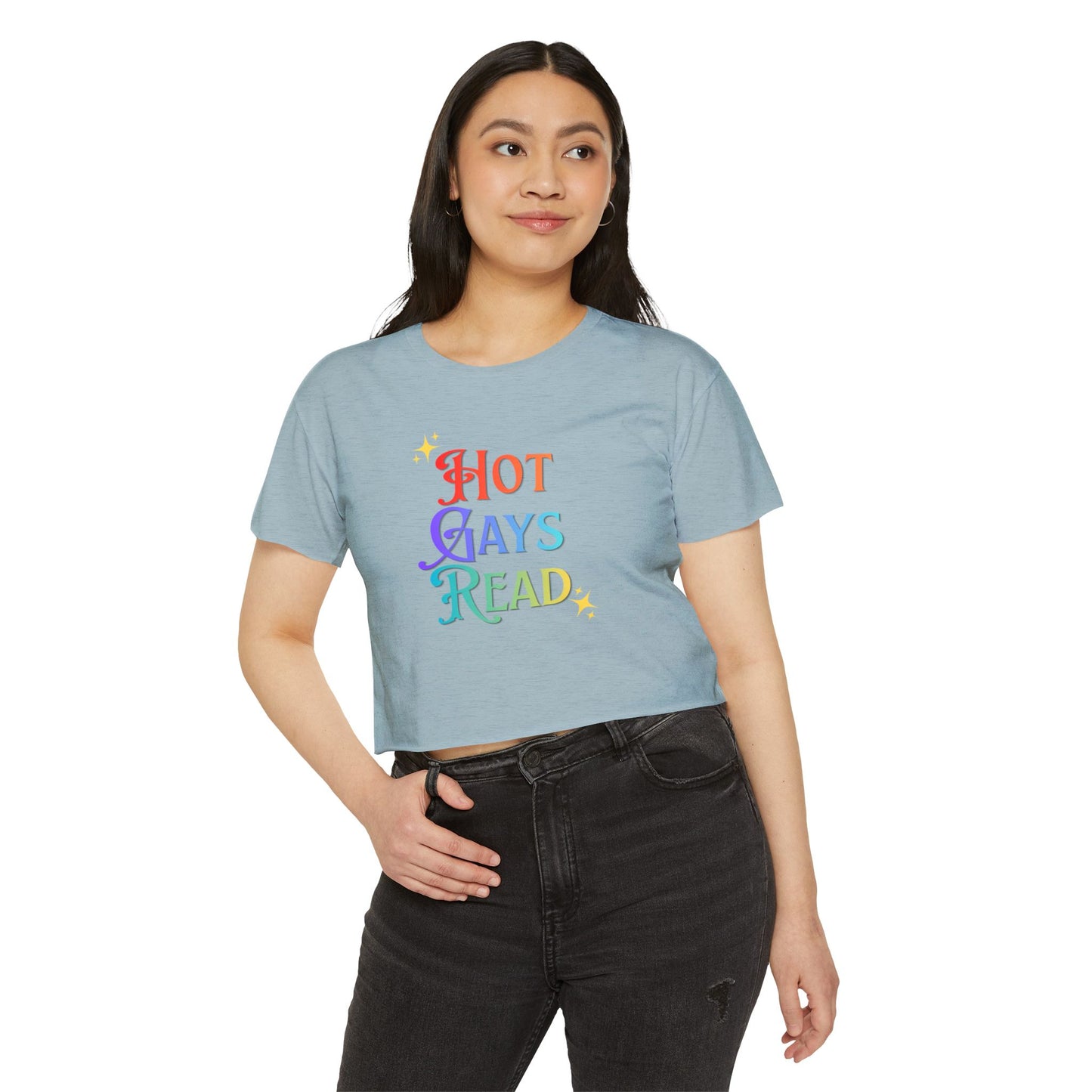 Hot Gays Read Crop Top