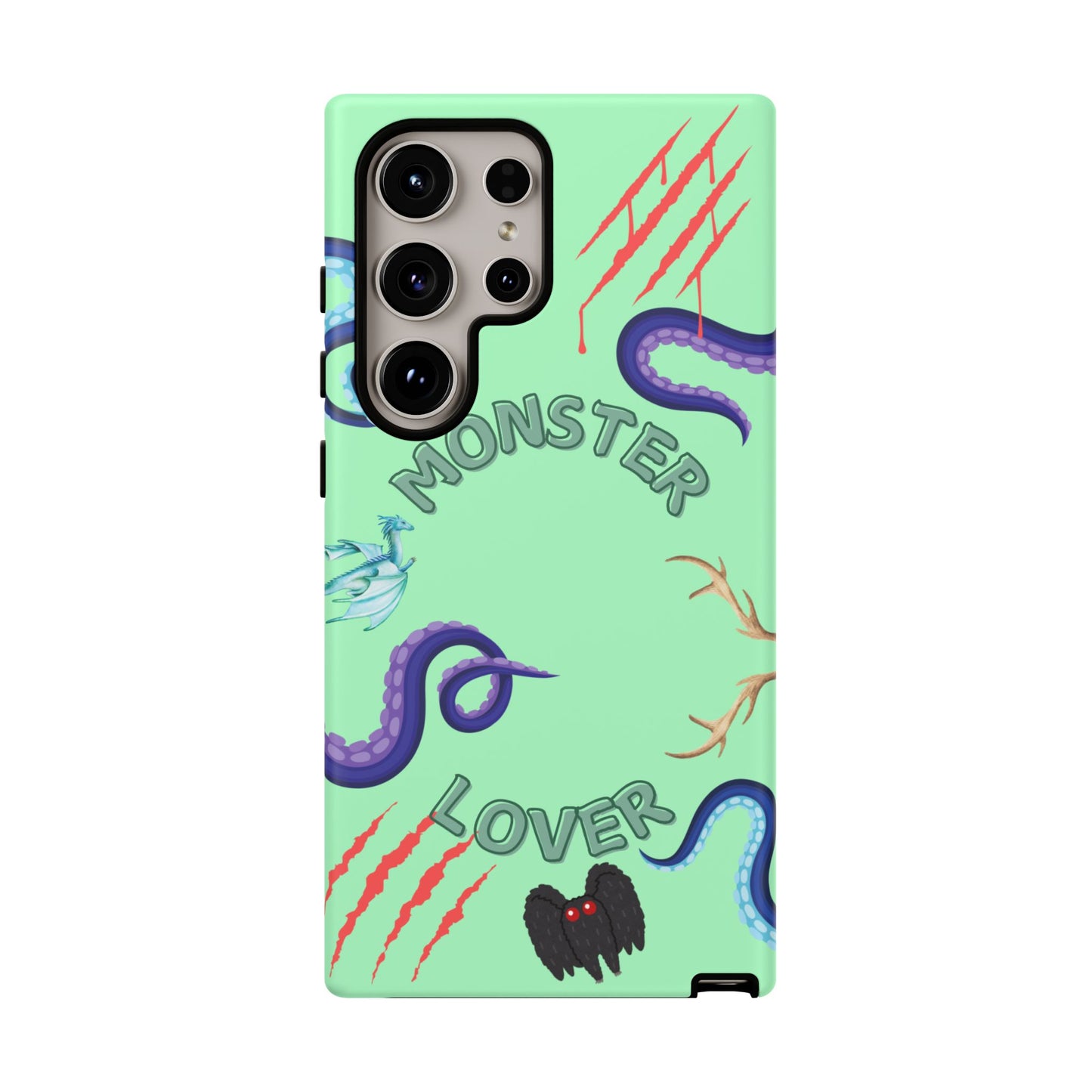 Monster Lover Mint Phone Case