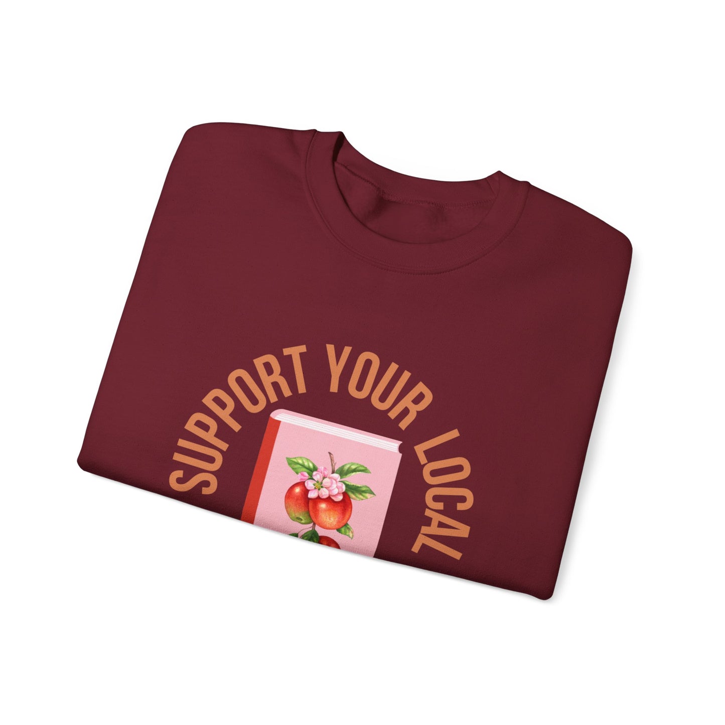 Support Your Local Reader AR Crewneck