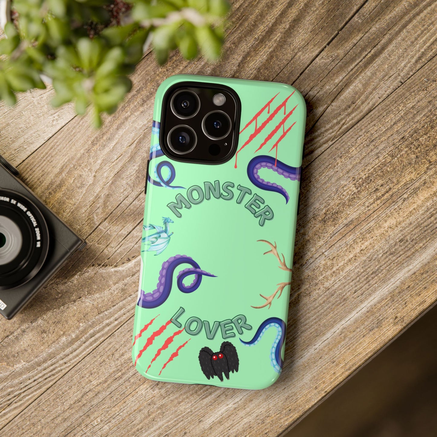 Monster Lover Mint Phone Case