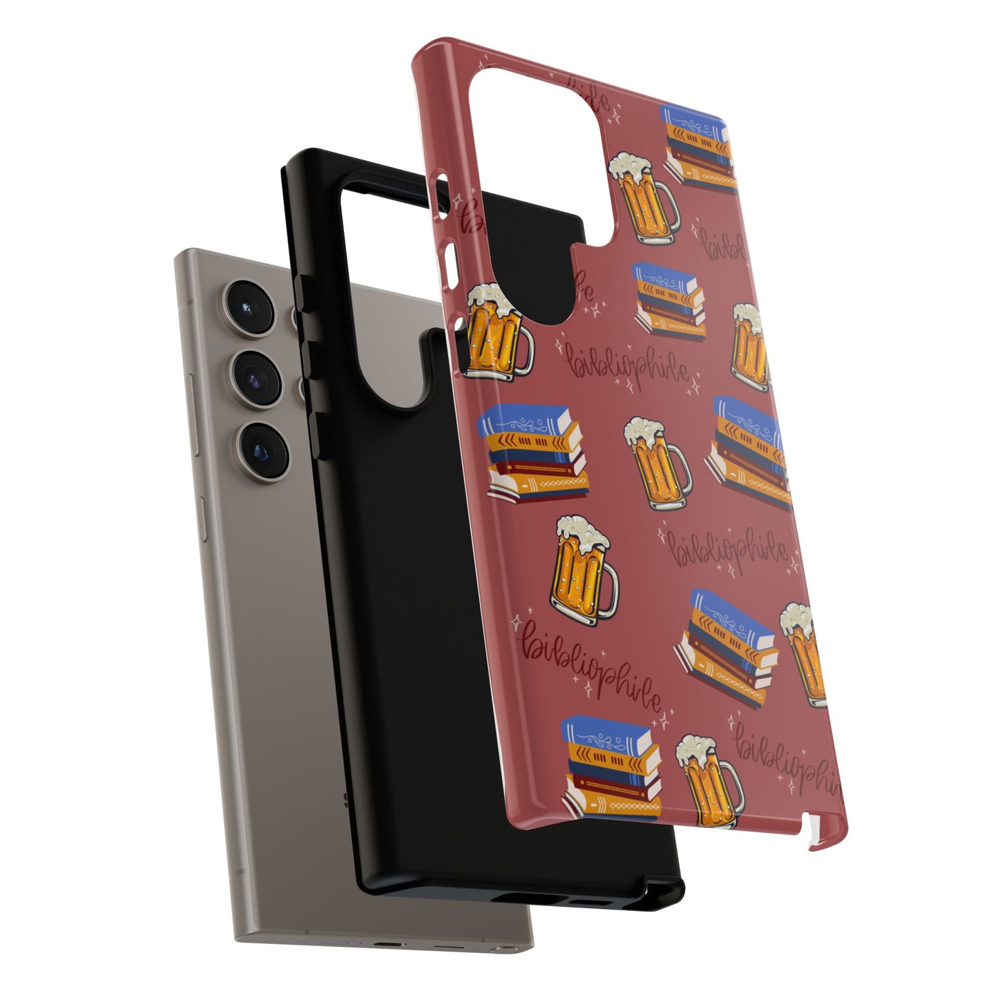 Bibliophile Beer Phone Case