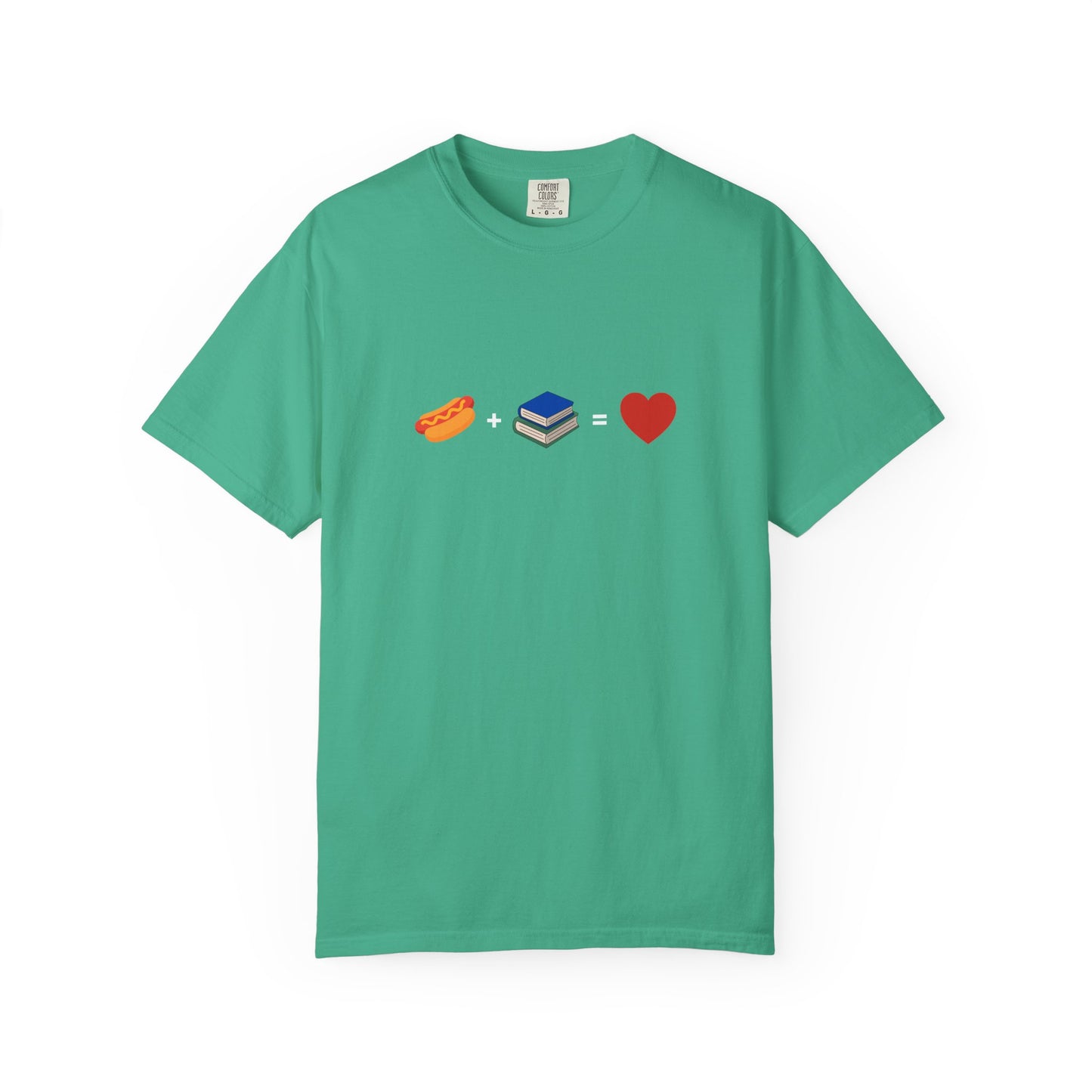 Bookish Hot Dog Tee