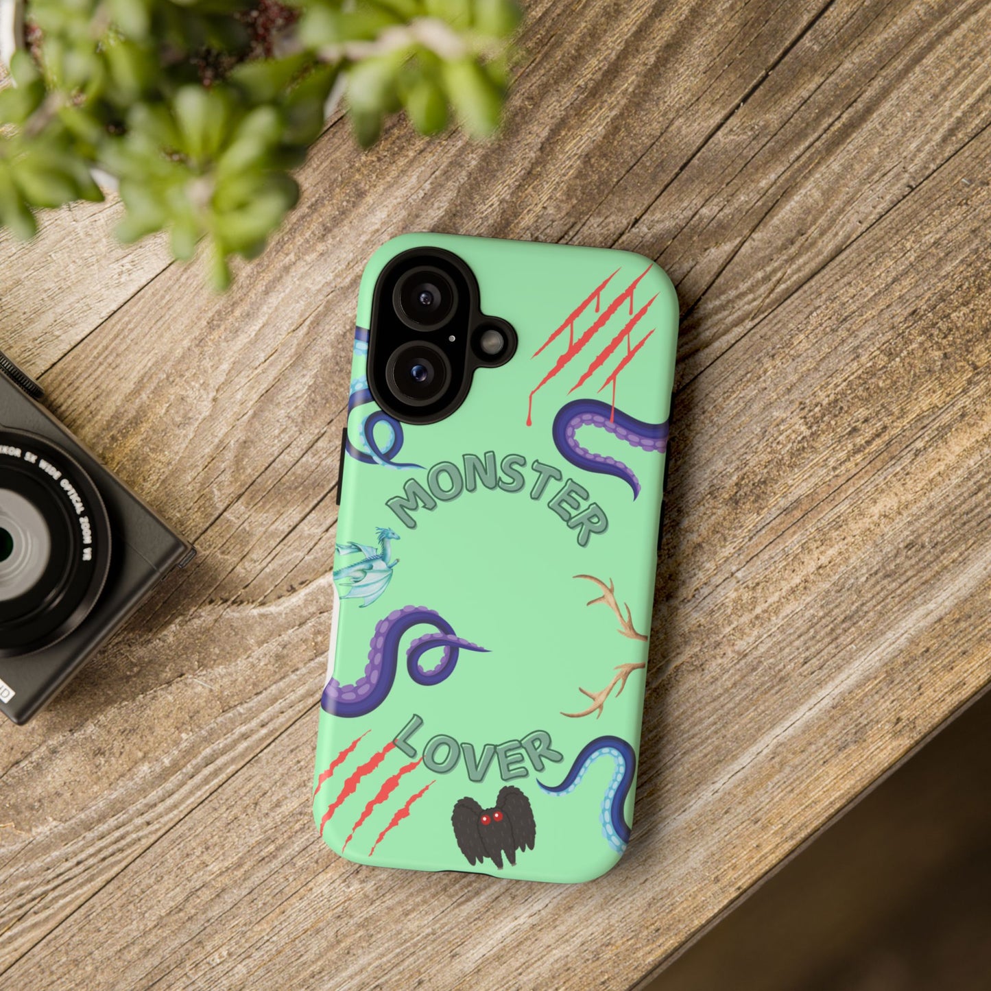 Monster Lover Mint Phone Case