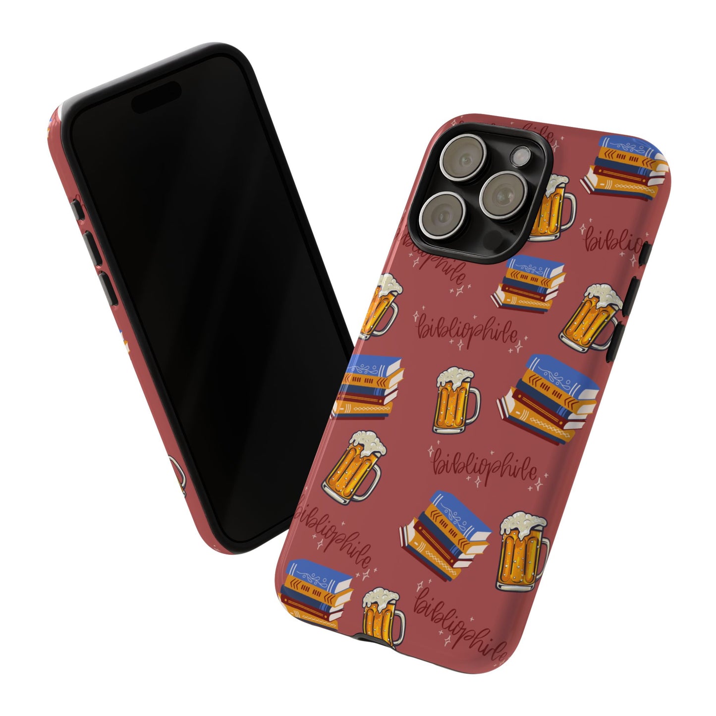 Bibliophile Beer Phone Case