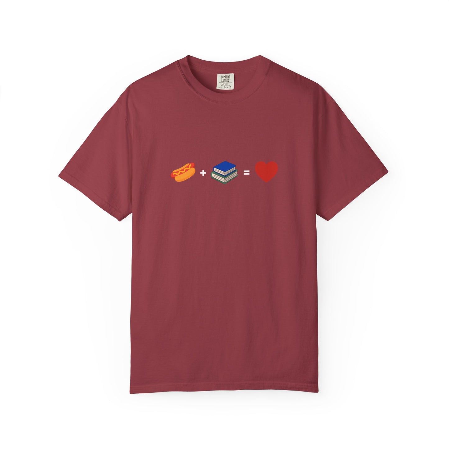 Bookish Hot Dog Tee