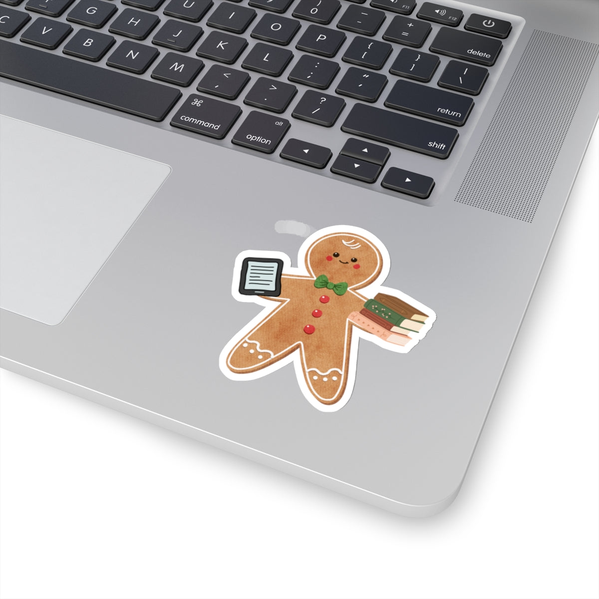 Gingerbread Reader Sticker