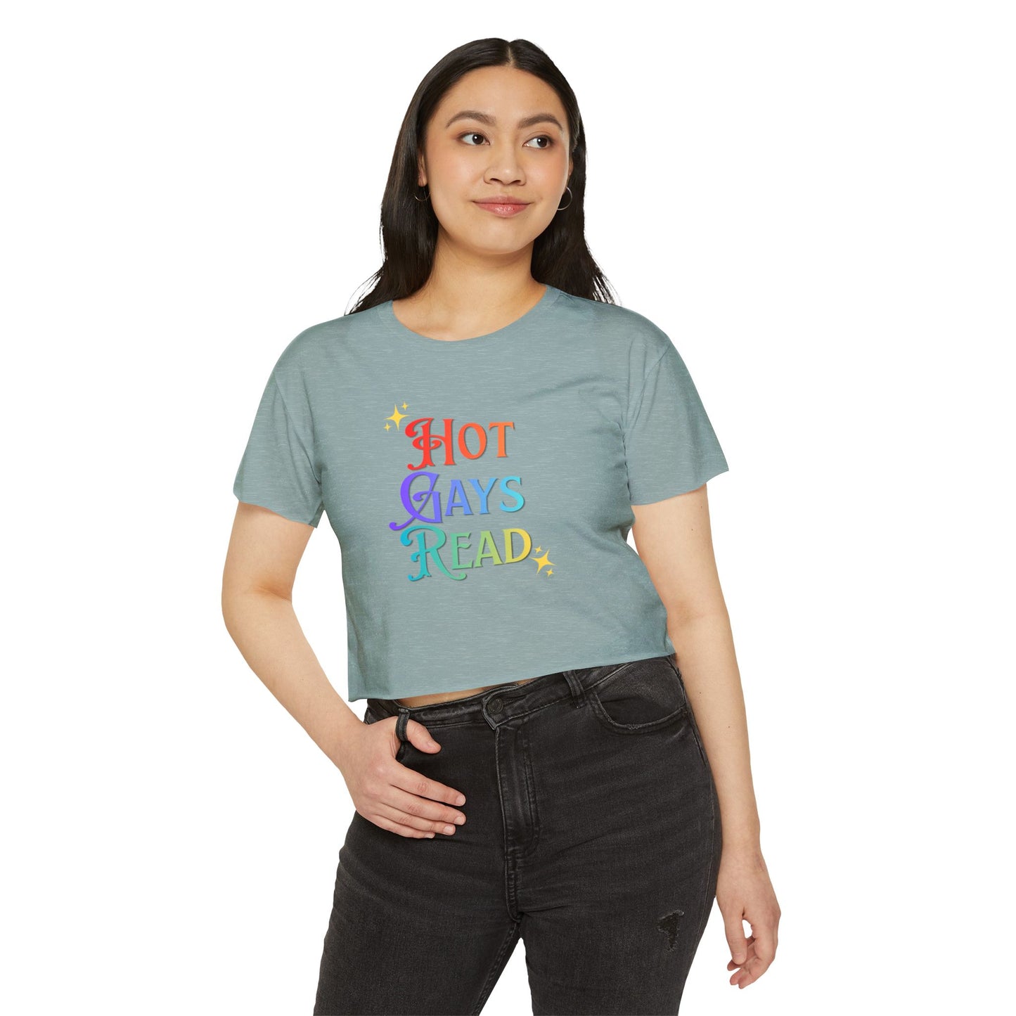 Hot Gays Read Crop Top
