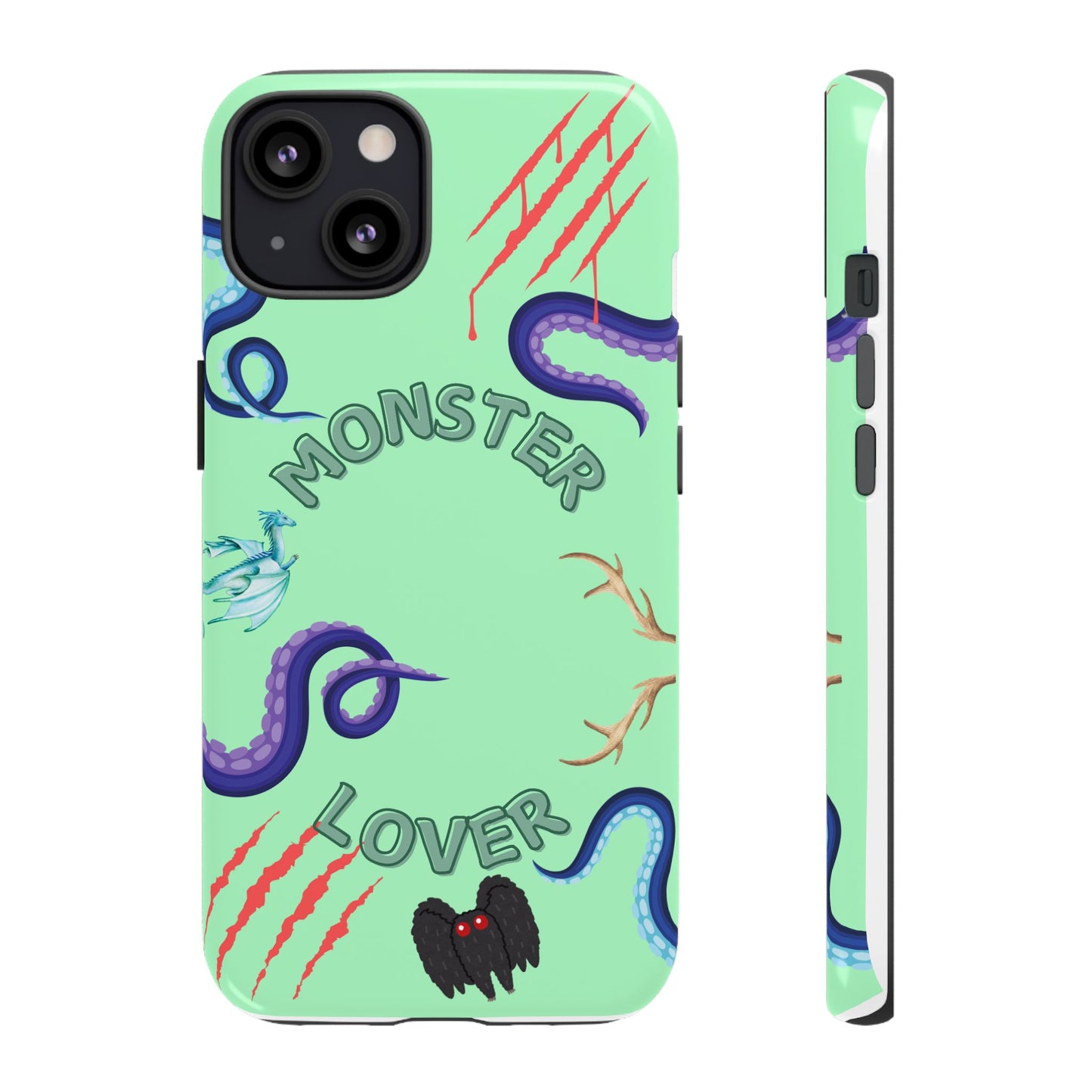 Monster Lover Mint Phone Case