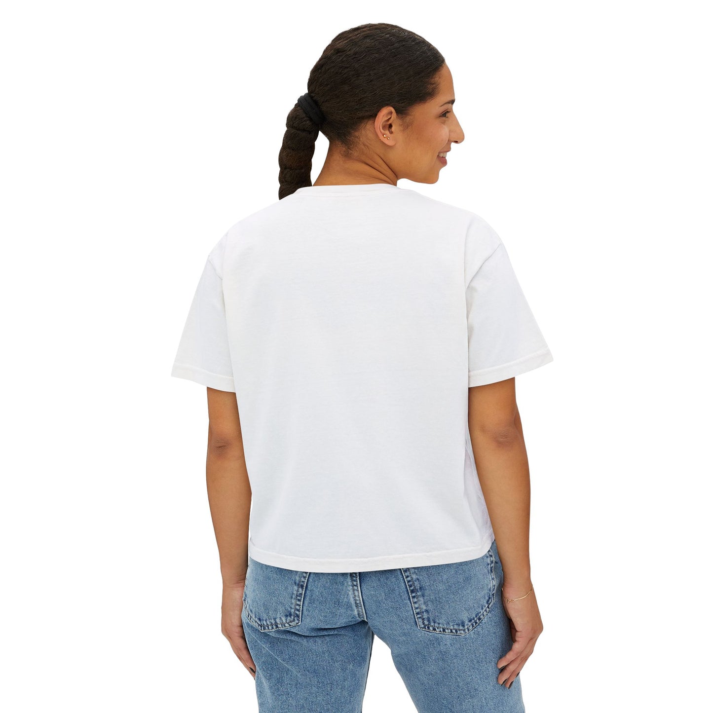 Hot People Read Cropped Tee