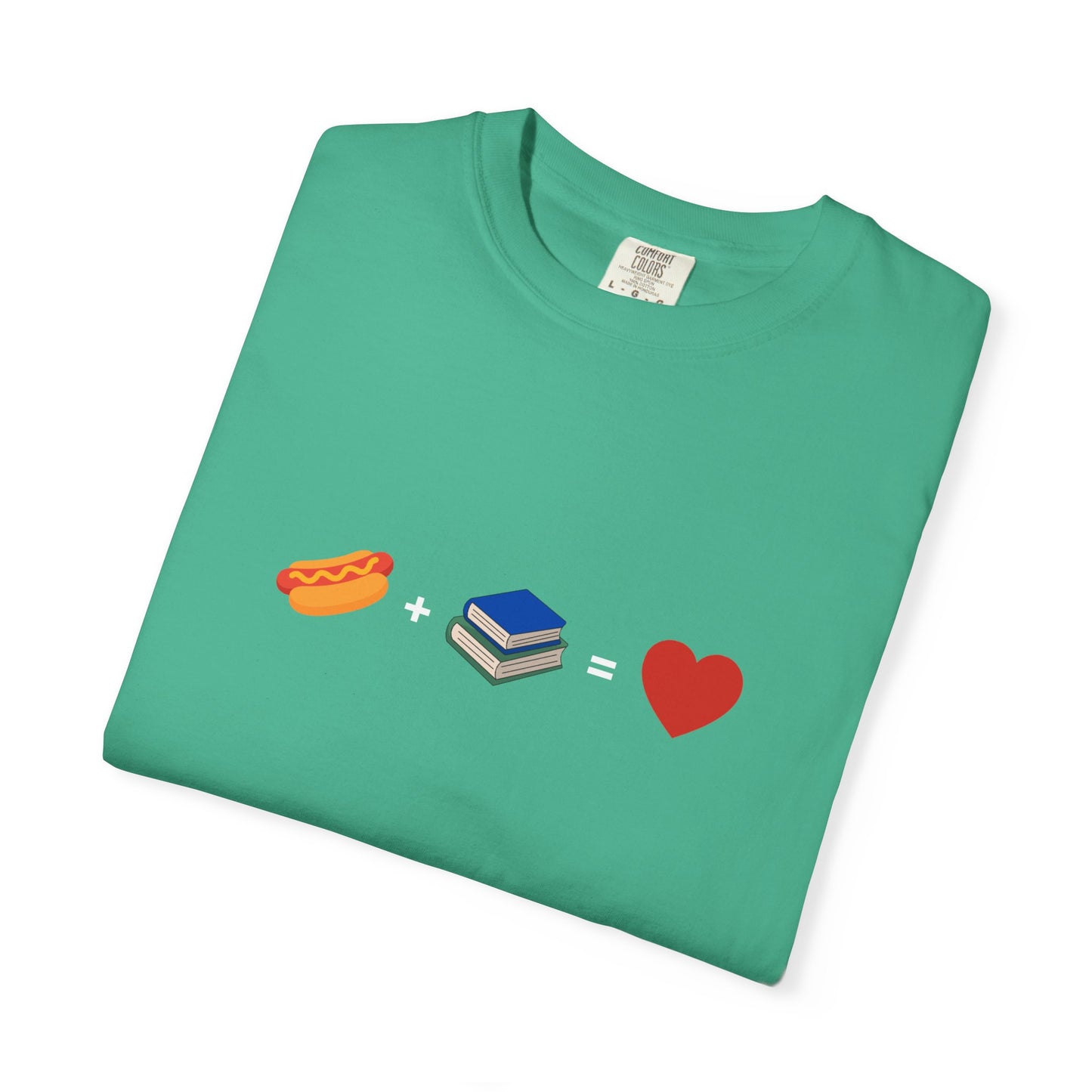 Bookish Hot Dog Tee