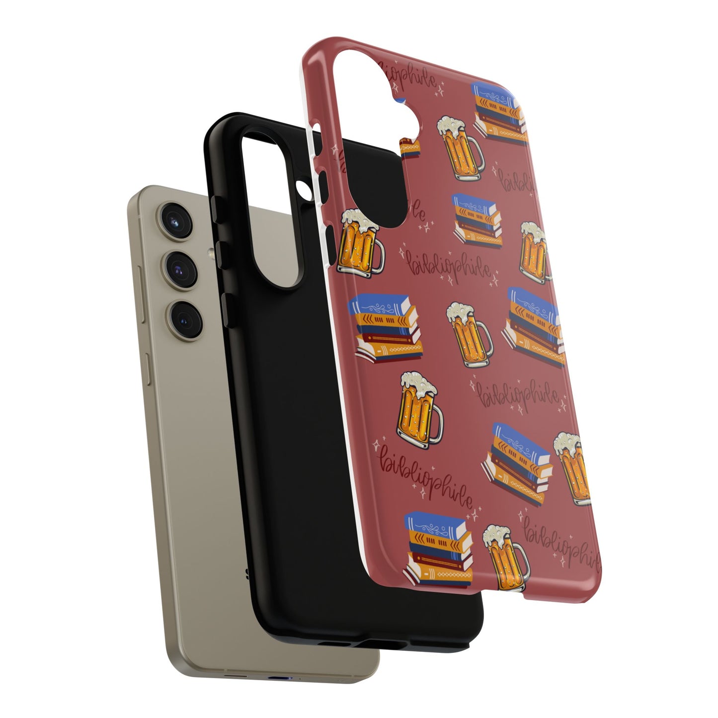 Bibliophile Beer Phone Case