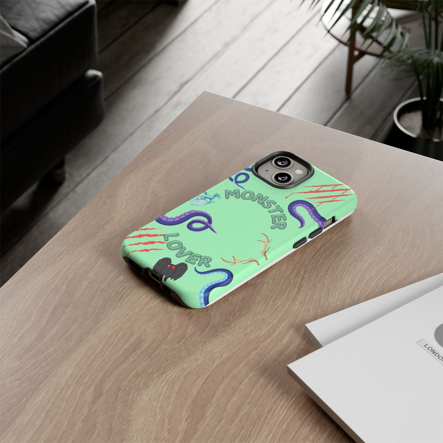 Monster Lover Mint Phone Case
