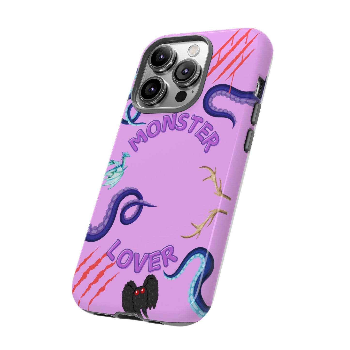 Monster Lover Purple Phone Case