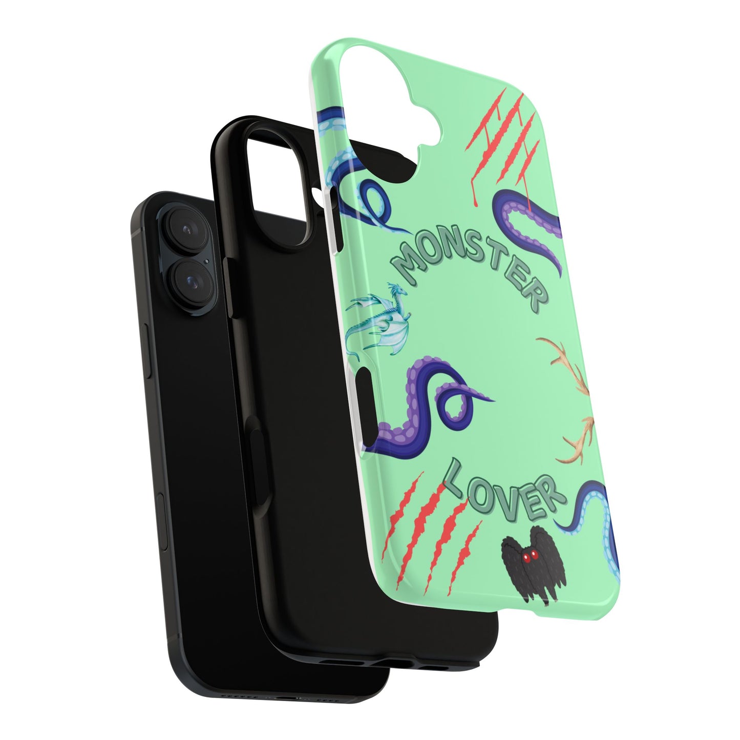 Monster Lover Mint Phone Case