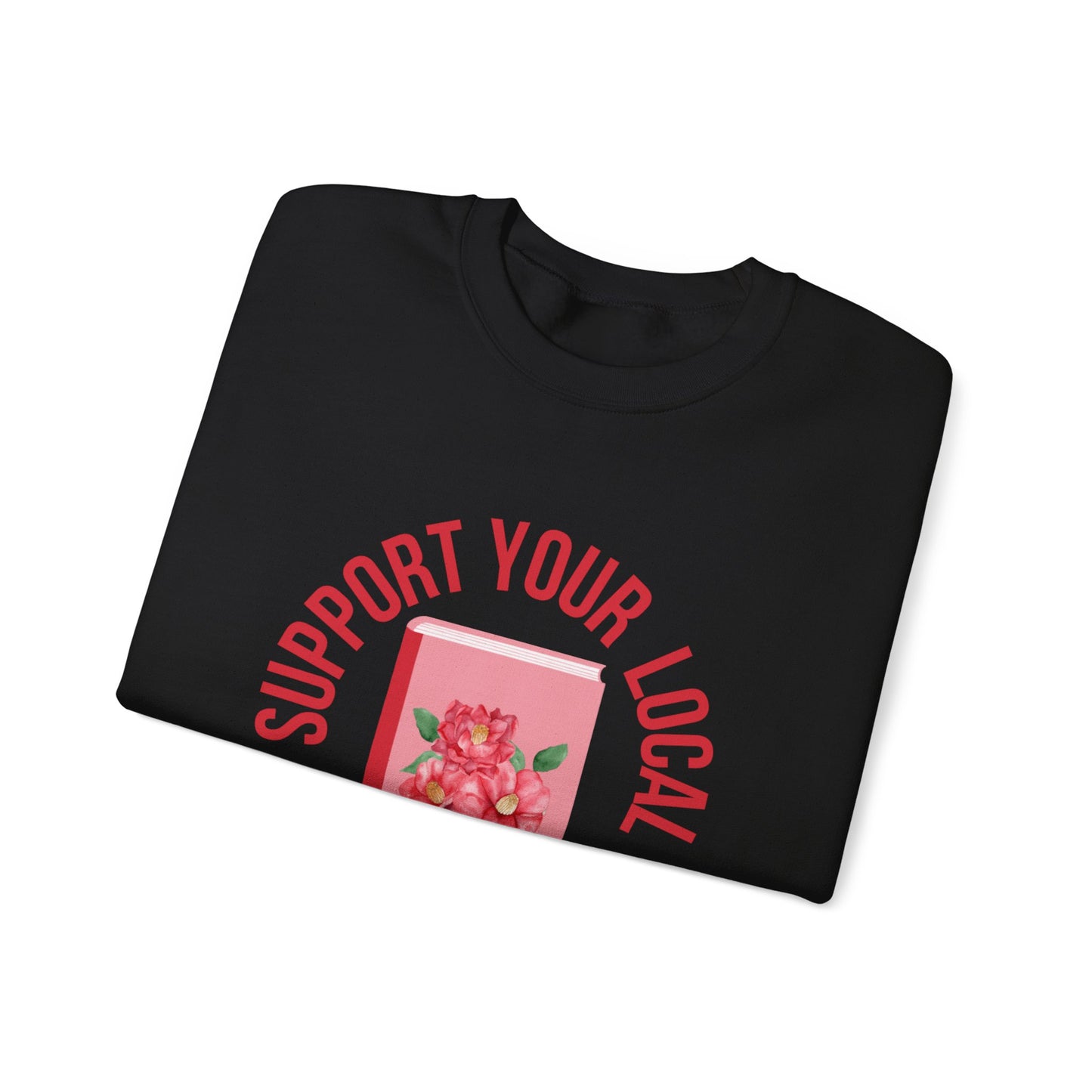 Support Your Local Reader AL Crewneck