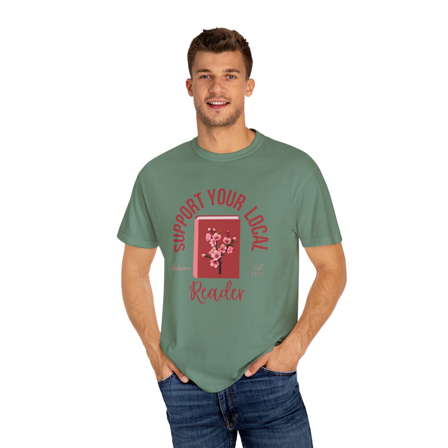 Support Your Local Reader DE Tee