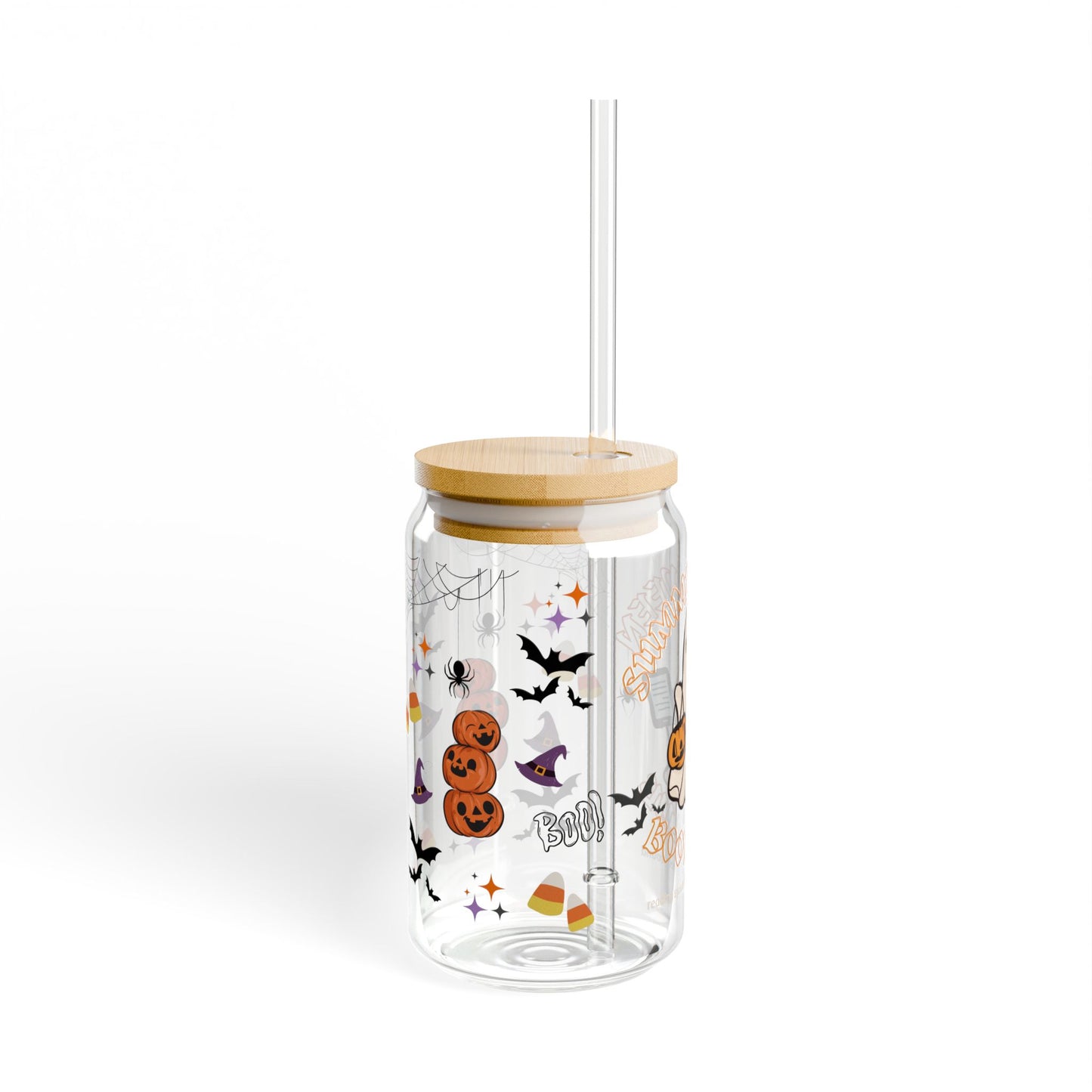 Summerween Bookclub Sipper Glass 16oz