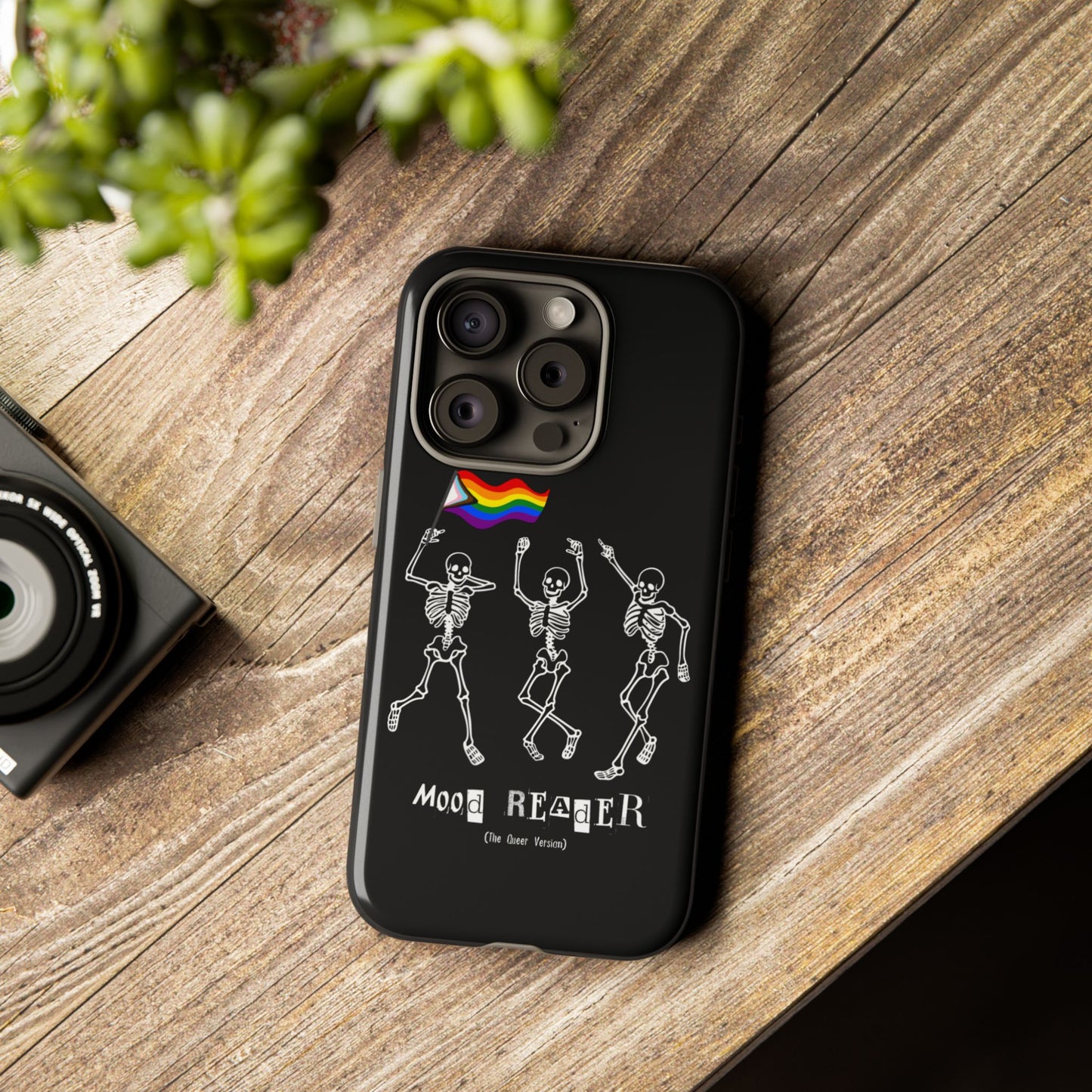 Mood Reader Skeletons Queer Phone Case