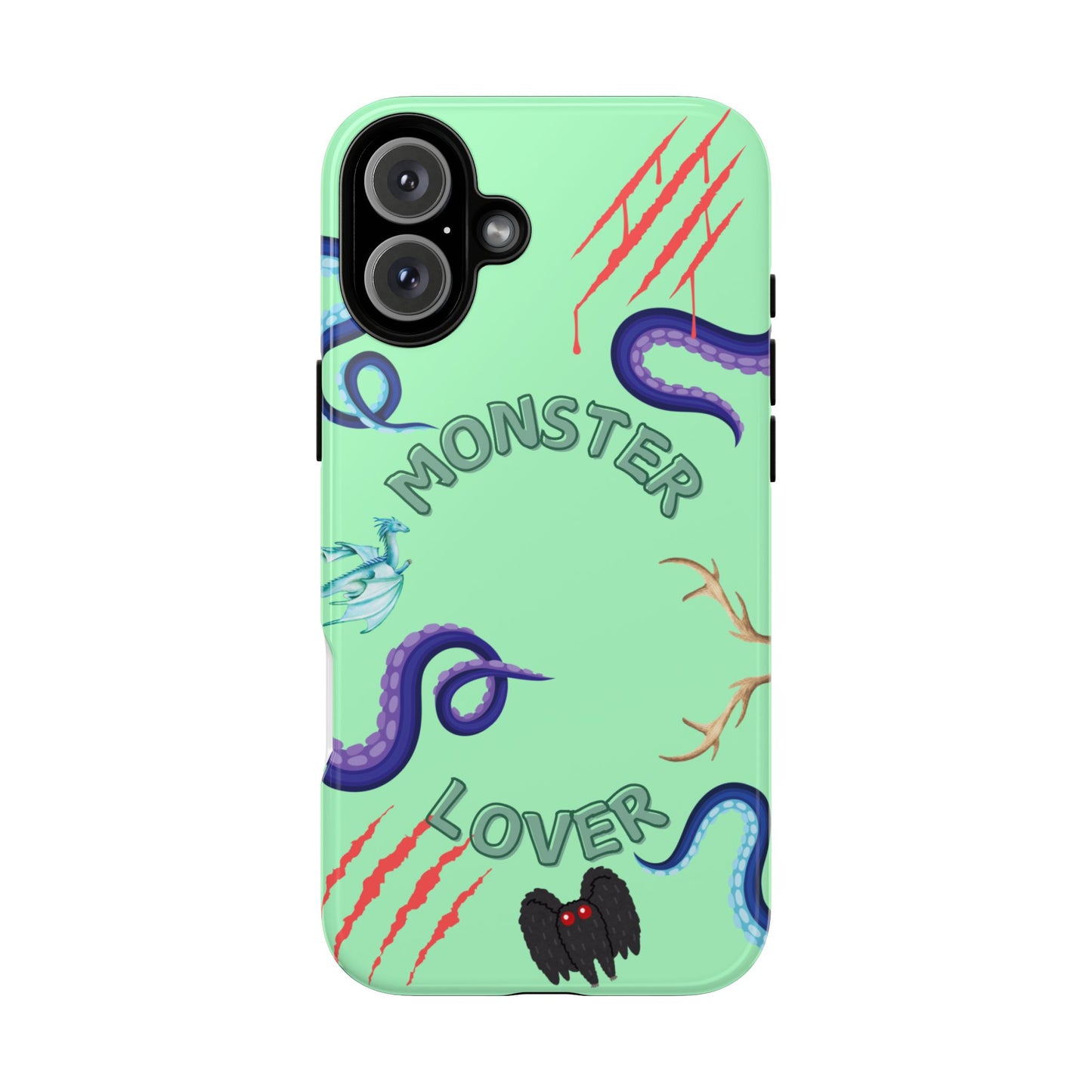 Monster Lover Mint Phone Case
