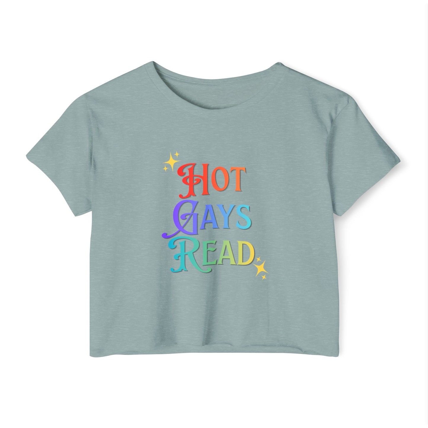 Hot Gays Read Crop Top