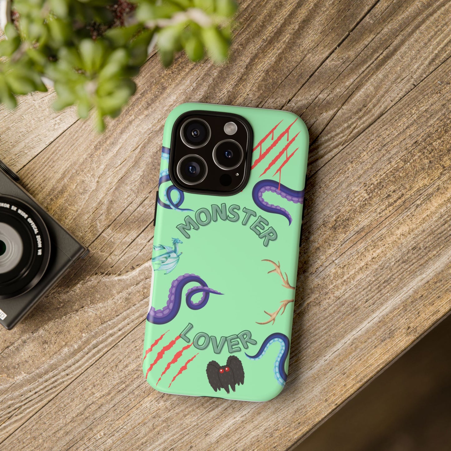 Monster Lover Mint Phone Case