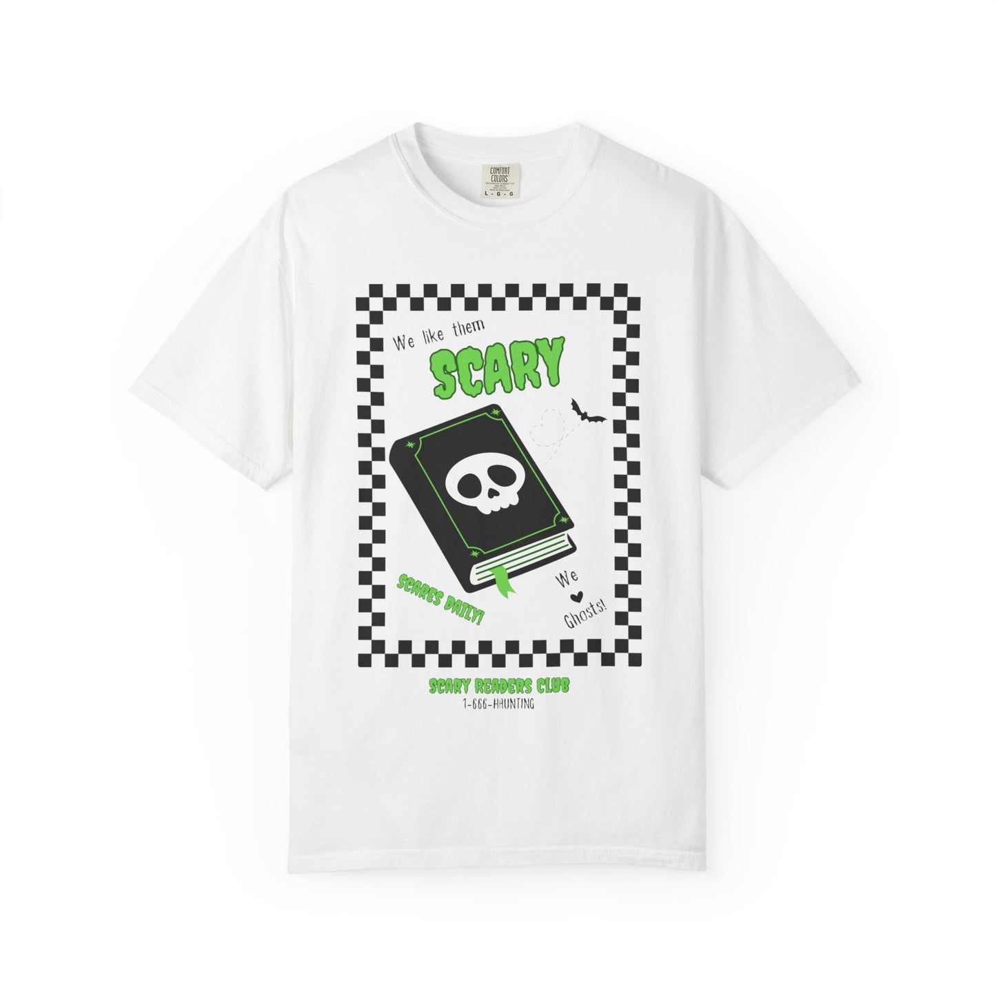 Scary Readers Club Ad Tee
