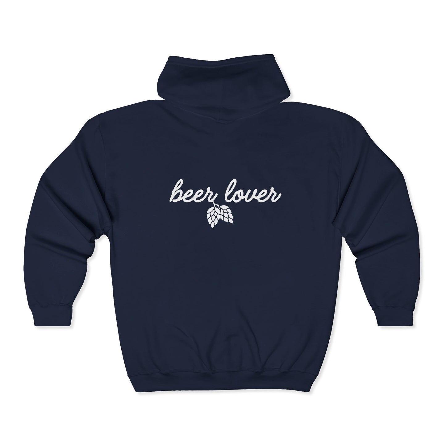 Beer Lover Zip Hoodie