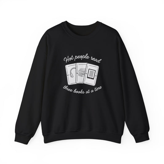Three Books Darker Crewneck