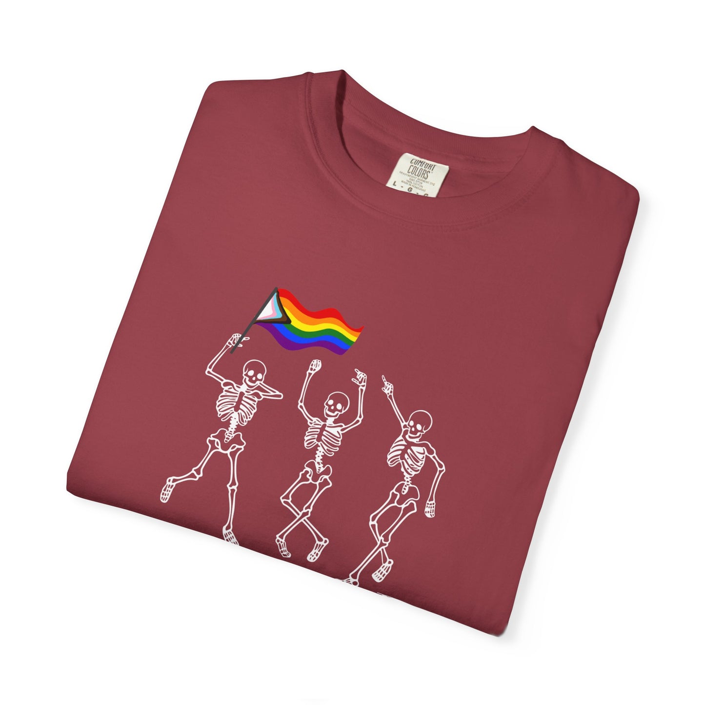 Mood Reader Queer Skeletons Tee
